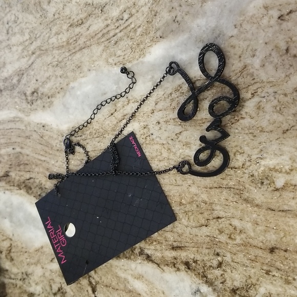 Material Girl Madonna Love Necklace. - Picture 3 of 3